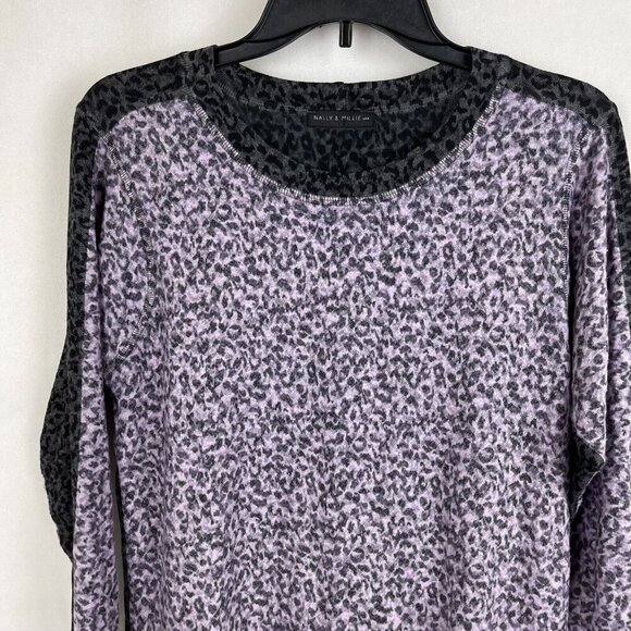 Nally & Millie Women Pullover Long Sleeve Round Neck Sweater Size S - Picture 5 of 6